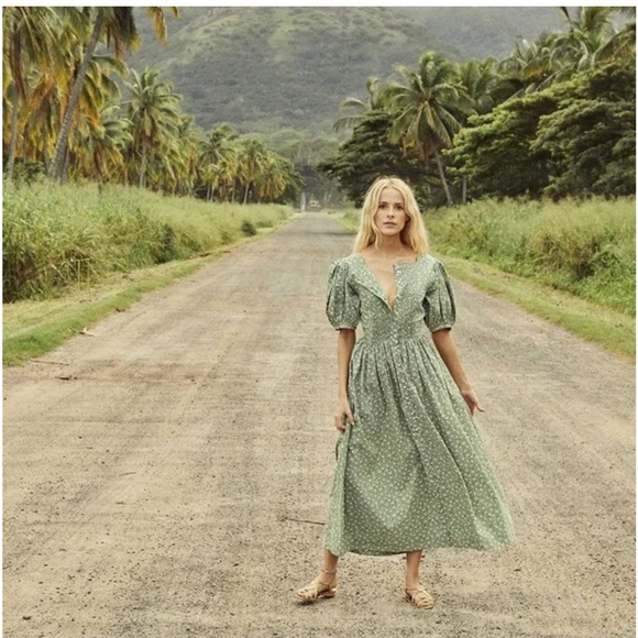 Doen Asheville Dress in Blue, size small NWOT - Picture 2 of 14